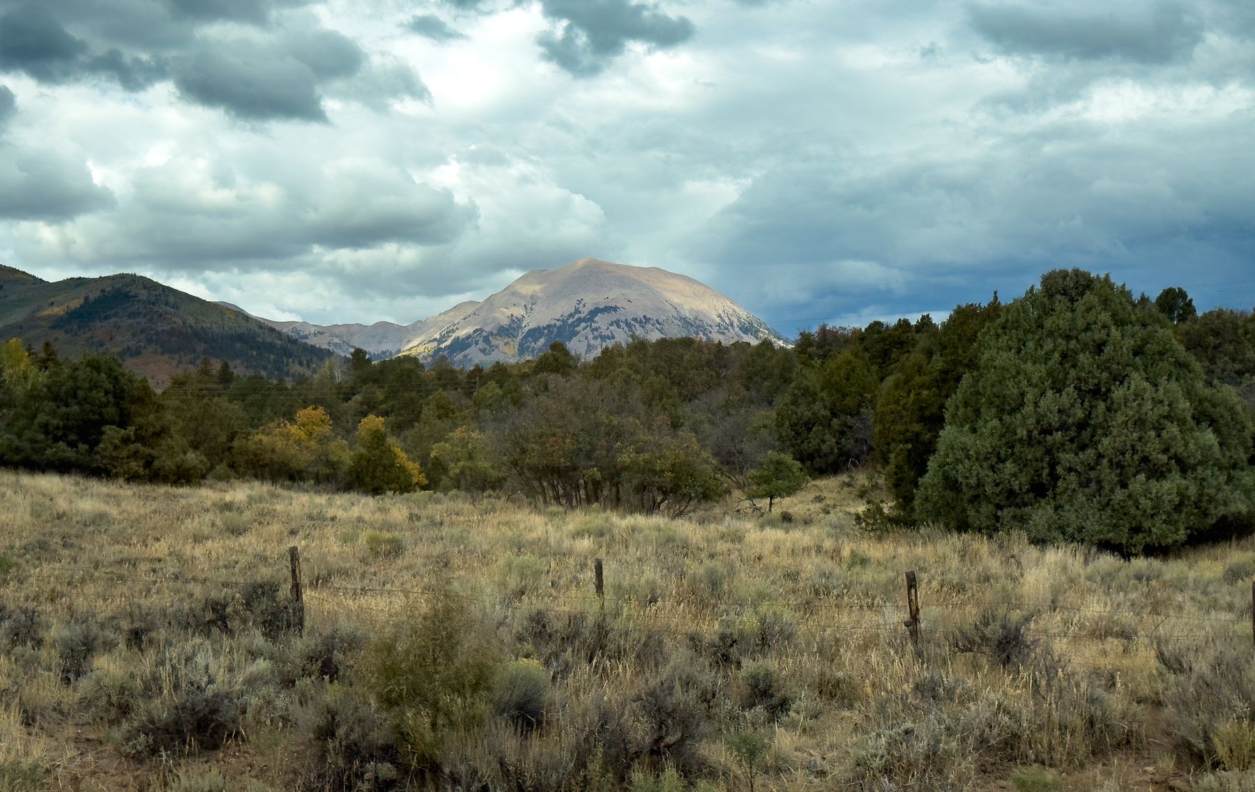 Bald Rock Hill Nestled in Forest